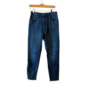 ASOS High Waisted Mom jeans front seam detail